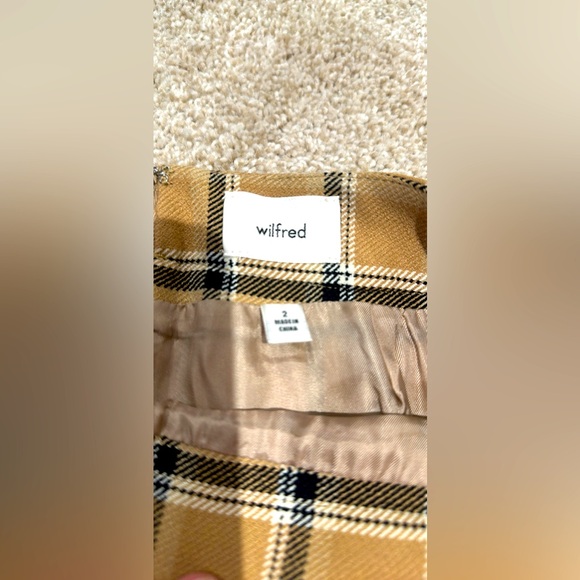 Wilfred patio mini wool skirt - Picture 2 of 3